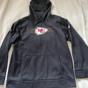 Size XL chiefs nfl under armour hoodie
